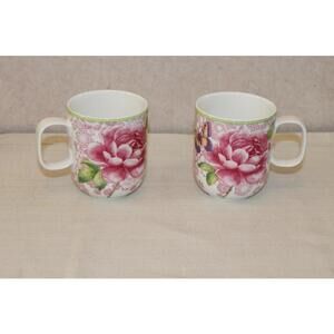 Villeroy & Boch Rose Cottage Pink Mug - Set of 2